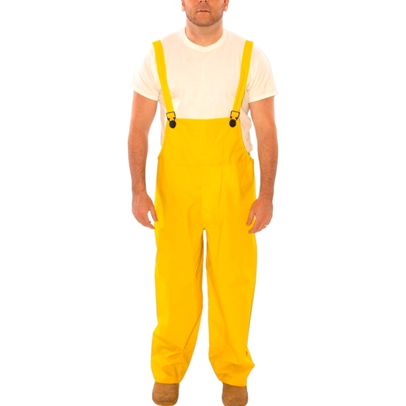 NWT - Yellow Industrial Rain Suit - XL - 3 Piece - Picture 6 of 11